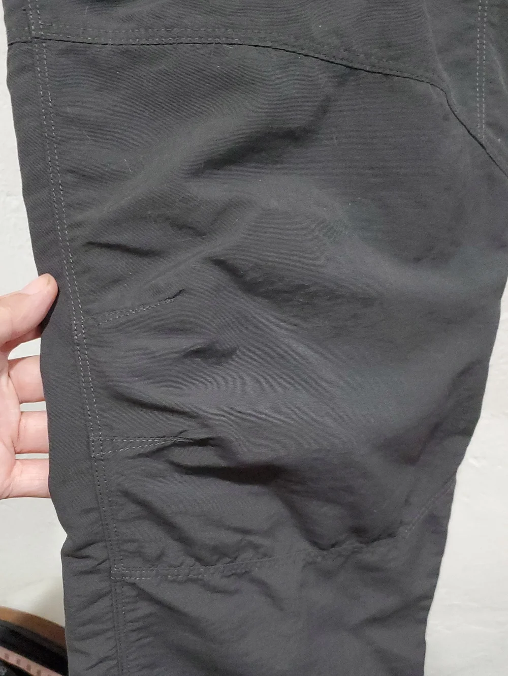 The North Face Dark Grey Men's Cargo Pants Outdoor Utility Size 34